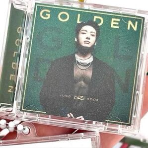 BTS ジョングク【GOLDEN】CD キーホルダー アクキー JUNGKOOK ゴールデン