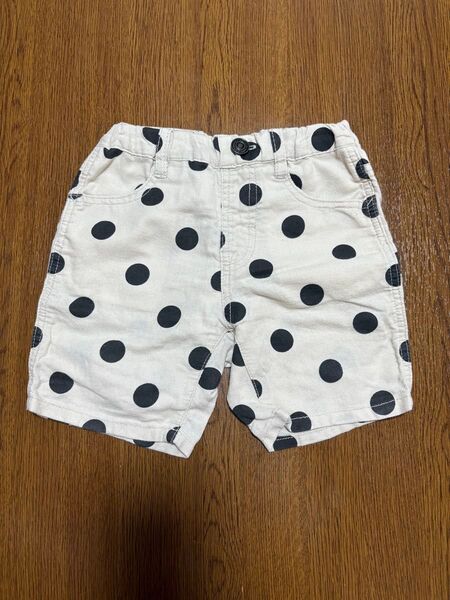 【F.O.KIDS 95cm】ドット柄 ハーフパンツ ショートパンツ ベビー服 キッズ