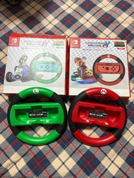 Nintendo Switch マリオカート8 デラックス Joy-Conハンドル ハンドル 任天堂 マリオ