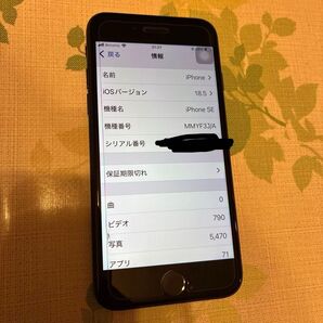 iPhoneSE 第3世代 128GB SIMフリー ミッドナイト
