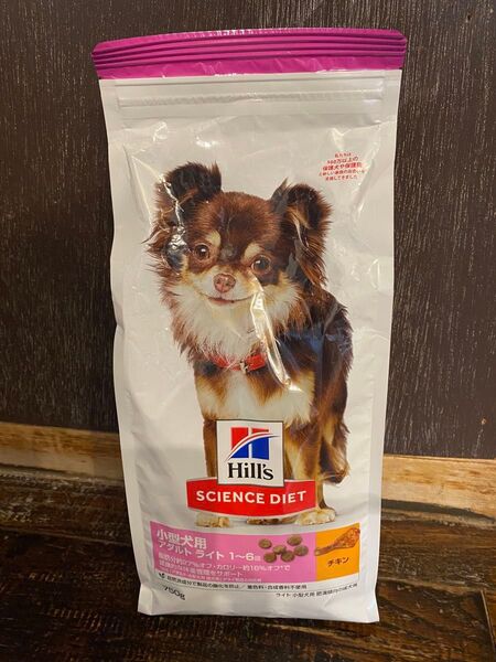 サイエンス・ダイエット 小型犬用 アダルト ライト チキン 750g 1〜6歳