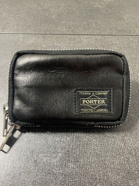 PORTER ポーター マルチコインケース 黒 ブラック 折り財布 キーケース カードケース 吉田カバン