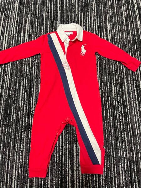 ラルフローレン Ralph Lauren ロンパース 80cm ベビー服 子供服 長袖 女の子 男の子 Ralph