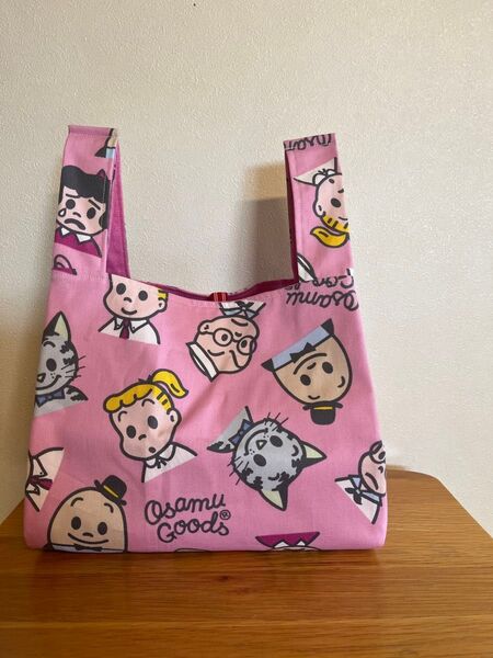 オサムグッズ エコバッグ ハンドメイド コンビニ弁当用