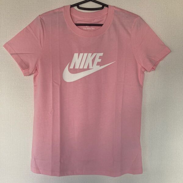 《新品》NIKE ナイキ ウィメンズ NSW エッセンシャル アイコン FTRA S/S Tシャツ 半袖 ピンク M
