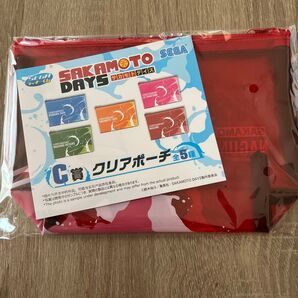 SAKAMOTO DAYS セガラッキーくじ C賞 クリアポーチ 南雲デザイン