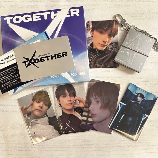【TXT】 ヒュニンカイver.CD+キーリング+トレカ5枚