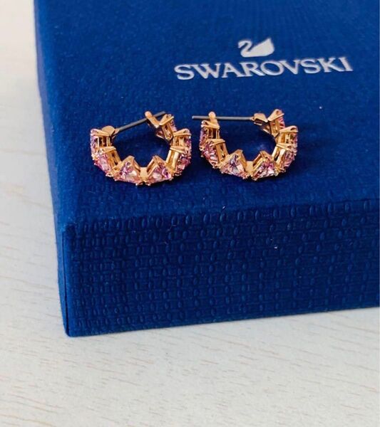 スワロフスキー Swarovski Ortyx フープピアス