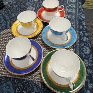 ティーカップ&ソーサー 5客セット