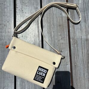 hubフラップショルダーmini【倉敷帆布】精密機器対応モデル