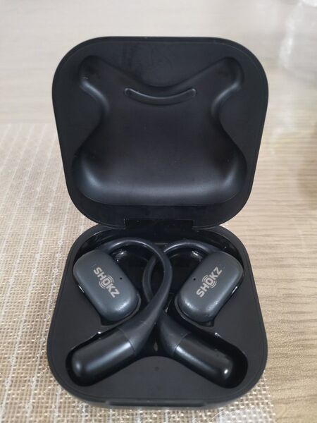 ⑥OpenFit Shokz 骨伝導イヤホン ショックス T910 ワイヤレスイヤホン Bluetooth 中古品