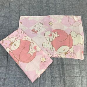 B格☆超特価☆キャラクター2枚セットT/C枕カバー☆35×50cm☆マイメロディ