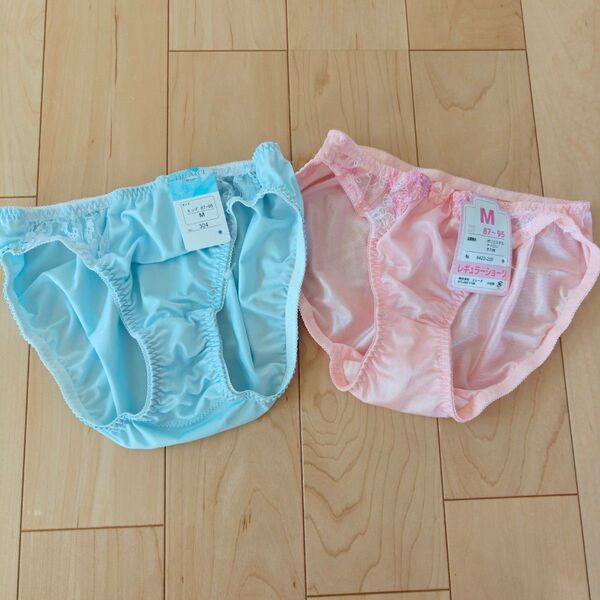 新品 ショーツ M レディース パンツ ピンク 水色