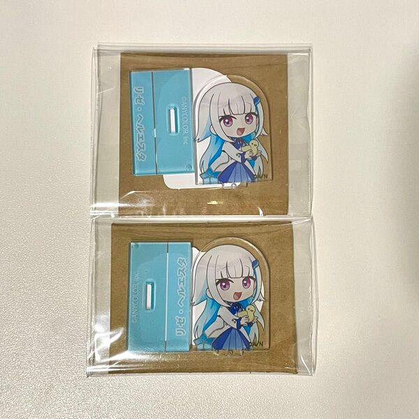 にじさんじ チョコエッグ プラス アクスタ&ステッカーセット リゼ・ヘルエスタ 2個セット