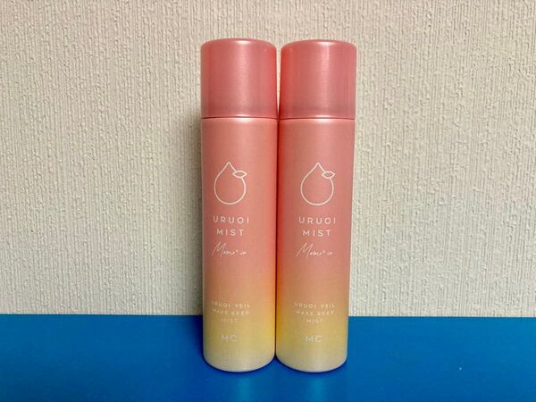 メイクカバーミスト 桃 仕上用化粧水 65g 2本 うるおいミスト うるおいヴェールメイクキープミスト