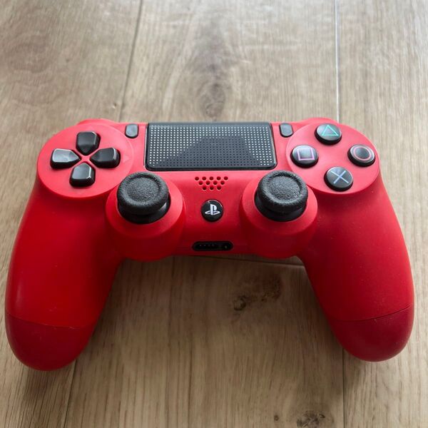 【ジャンク】DUALSHOCK4 ワイヤレスコントローラー PS4 レッド