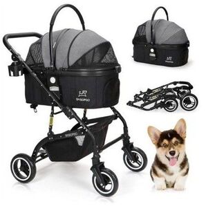 最低価格に変更しました!1点限り!分離型ペットカート 折りたたみ式ペットカート 犬猫兼用 犬用カート ペット バギー
