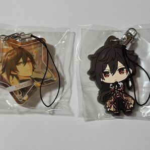 原神 ガチャ ジュエルアクリルストラップ ラバーストラップ 鍾離