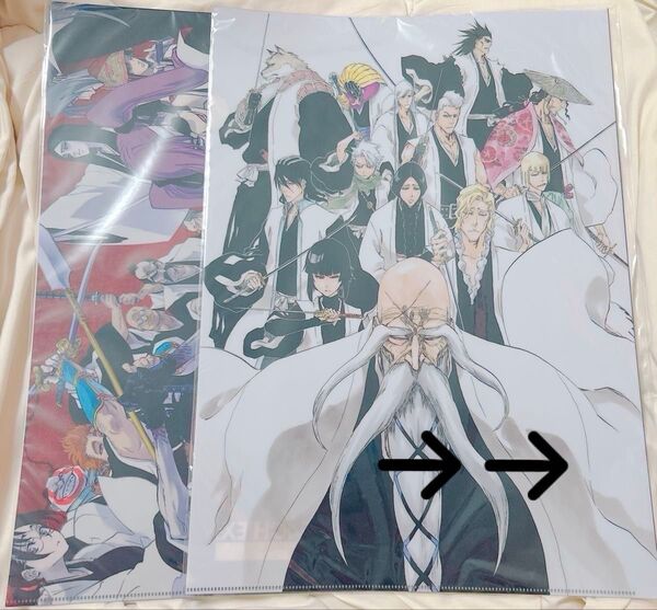 BLEACH EX. FINAL 20周年記念原画展 オリジナルクリアファイルA3