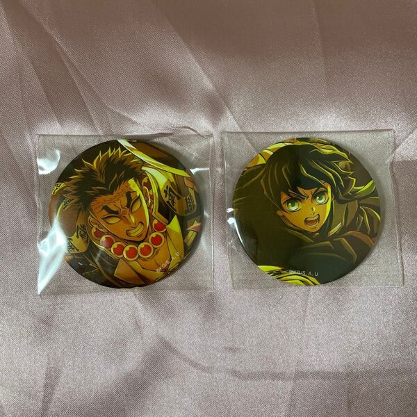 鬼滅の刃 劇場版 無限城編 キービジュアル 缶バッジセットB 時透無一郎 悲鳴嶼行冥