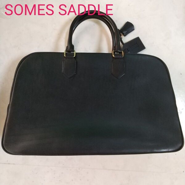 SOMES SADDLE ソメスサドル ビジネスバッグ 中古美品 最高級 ブリーフケース 日本製 黒