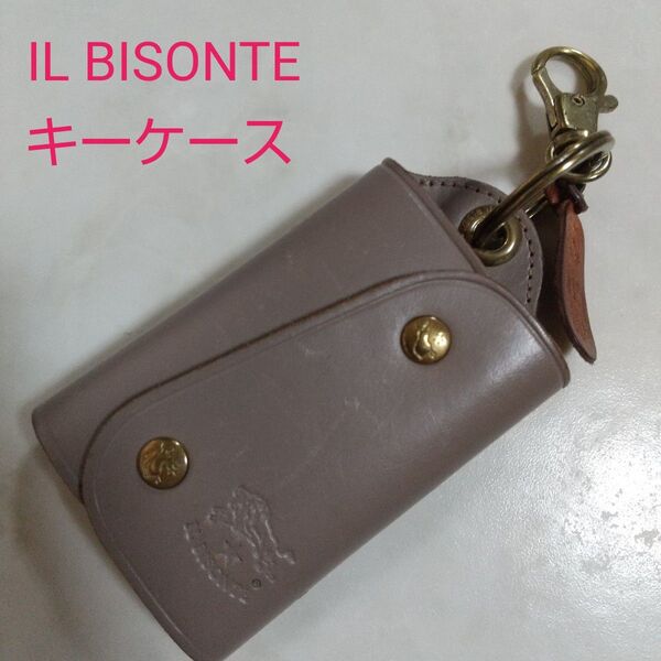 IL BISONTE イルビゾンテ 中古美品 キーケース キーリング 男女兼用