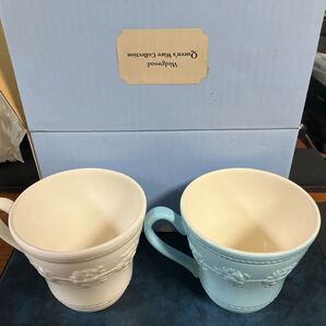 Wedgwood クイーンズウェア マグカップ 2個セット ペアマグ