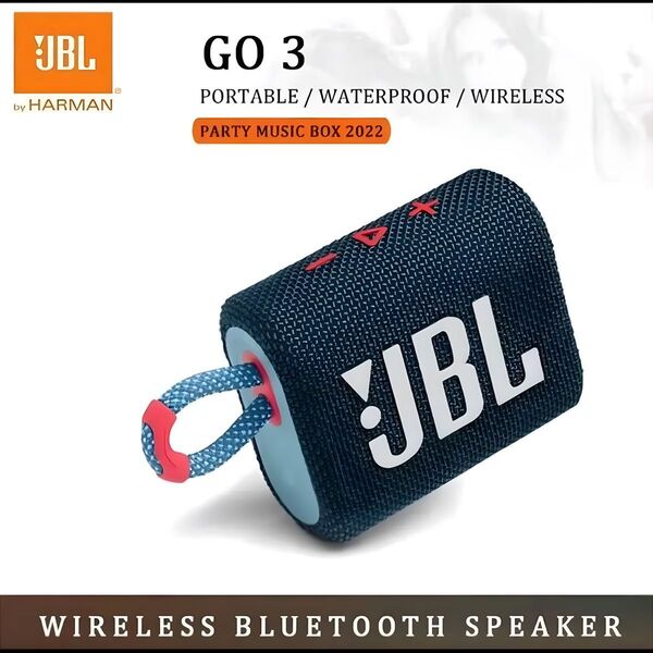 JBL Go 3 高音質 重低音 スピーカー Bluetooth 耐水 未開封 箱付き 防水