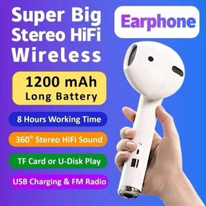 特大AirPods風Bluetoothスピーカー箱が凹んでいる訳あり品