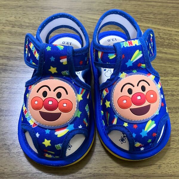 中古 13cm サンダル アンパンマン 男の子