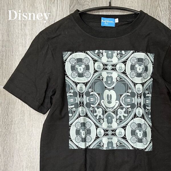 ディズニー グラフィック ミッキー ブラック Tシャツ