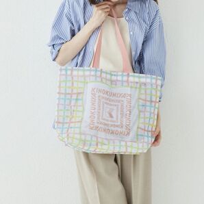 【新品】紀ノ国屋 メッシュバッグ ピンク