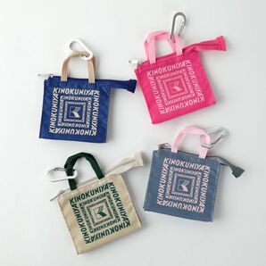 【新品】紀ノ国屋 ミニミニバッグ4色セット