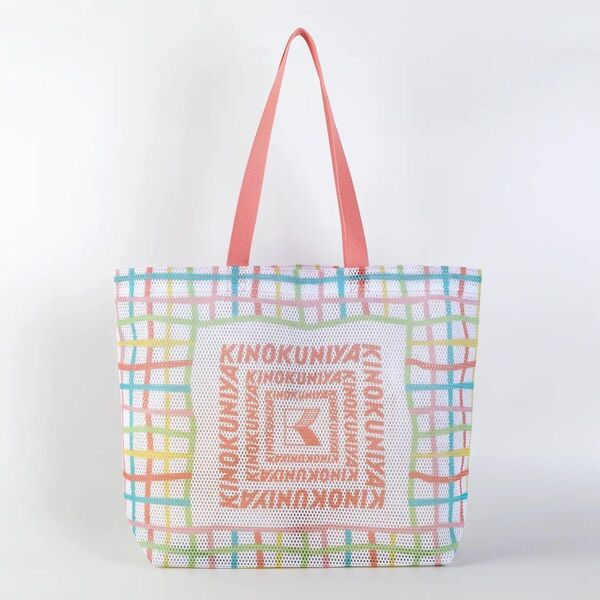 【新品】紀ノ国屋 メッシュバッグ ピンク