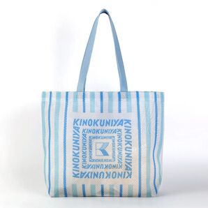 【新品】紀ノ国屋 メッシュバッグ ライトブルー