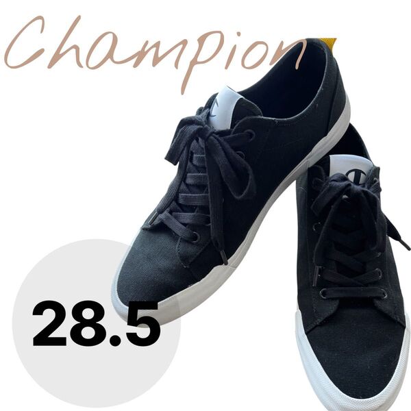 【1回短時間着用】チャンピオン champion スニーカー 靴 28.5
