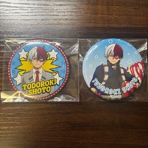 ヒロアカ オープンスクール 缶バッジ 轟焦凍