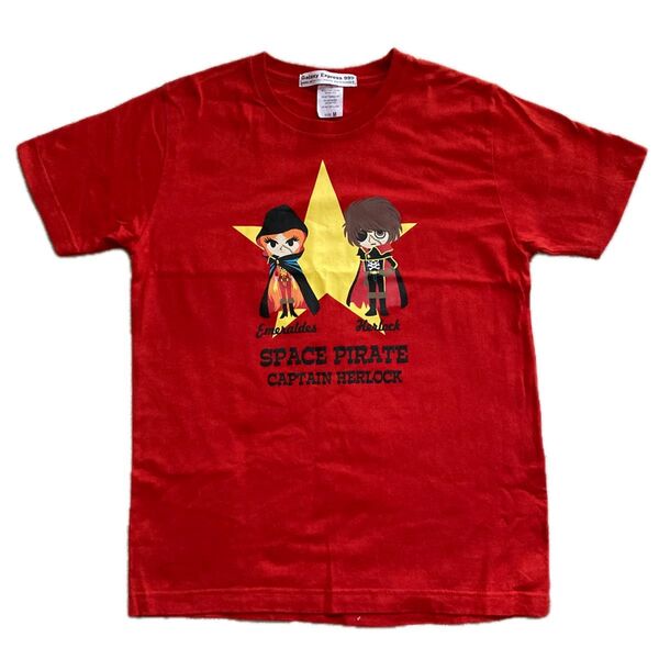 SPACE PIRATE CAPTAIN HEARLOCK Tシャツ宇宙階海賊 キャプテンハーロック 松本零士 東映アニメーション