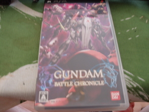 ◎　PSP　ガンダムバトルクロニクル　メール便１９０円　動作ＯＫ