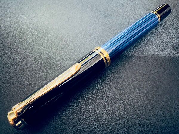 ペリカン M800 スーべレーン F 青 万年筆