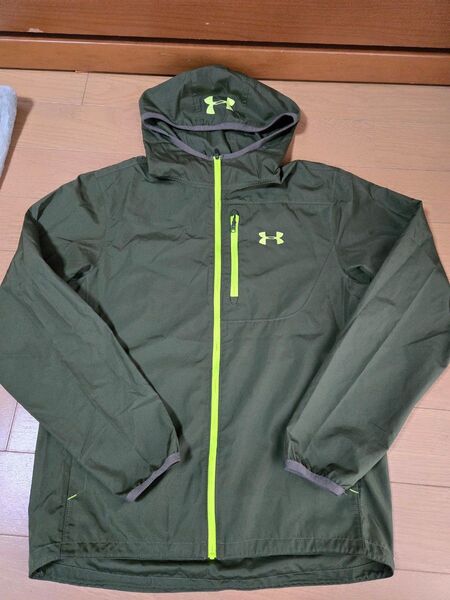 UNDER ARMOUR ジャージ上 シャカシャカ アンダーアーマー レディースSMサイズ パーカー