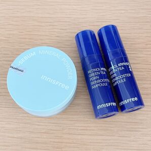 イニスフリー レチノールPDRN アドバンスドセラム ノーセバム ミネラルパウダーN