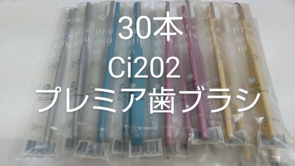30本セット 歯科医院専用歯ブラシCi202 プレミア 日本製