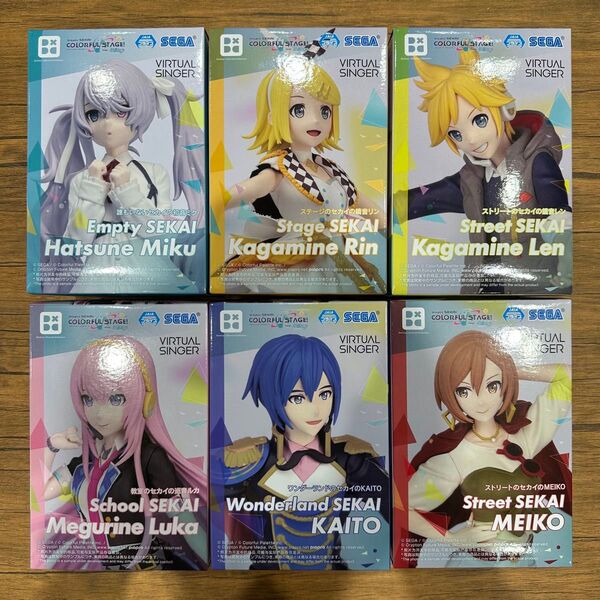 プロジェクトセカイカラフルステージ!feat.初音ミクDesktop×Decorate Collections 6種セット