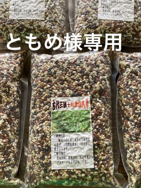 栃木県小山市産 レトルトハトムギ入り古代三昧450g×3