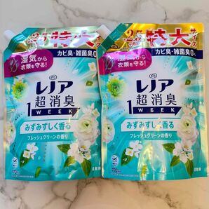 レノア 超消臭1WEEK フレッシュグリーンの香り 770ml 2本セット