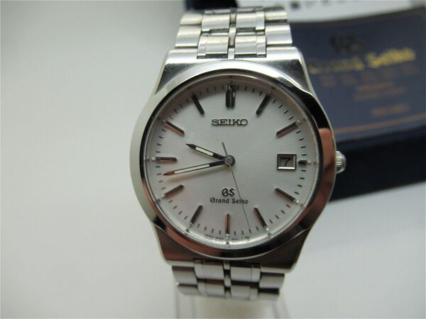 グランドセイコー SBGG001 8N65-9000 白(シルバー)動作品 クォーツ GS メンズ Grand Seiko