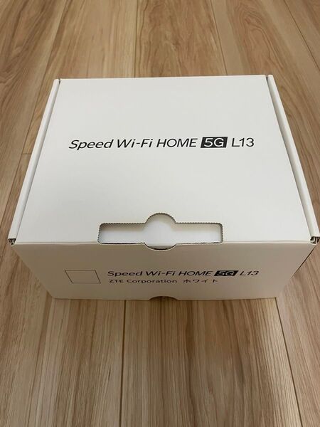 美品SPEED Wi-Fi HOME 5G L13 ホームルーター