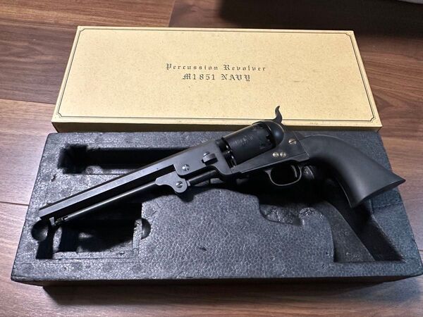 CAW M1851 NAVY パーカッションリボルバー 51NAVY 3RD STDモデル ヘビーウエイト モデルガン リボルバー