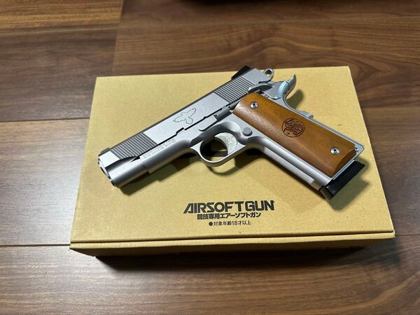 ウエスタンアームズ WA ガスブローバック S&W ガンサイトエディション ウッドグリップ 限定品